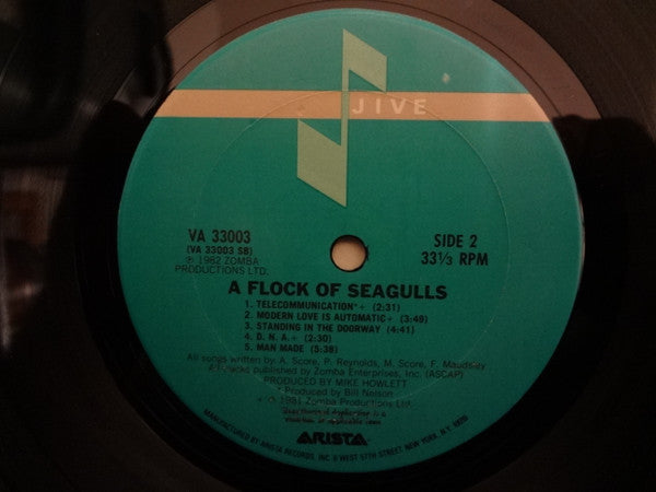 A Flock Of Seagulls : A Flock Of Seagulls (LP, Album)
