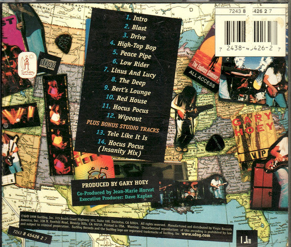 Gary Hoey : Hocus Pocus Live (CD, Album)