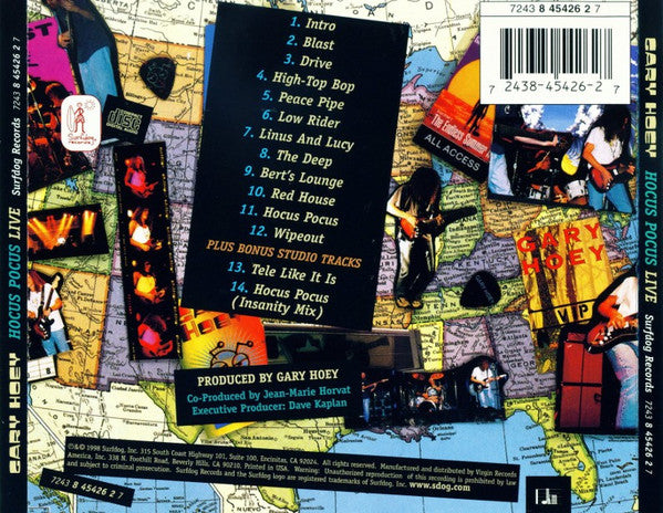 Gary Hoey : Hocus Pocus Live (CD, Album)
