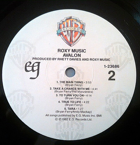 Roxy Music : Avalon (LP, Album)