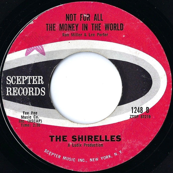 The Shirelles : Foolish Little Girl (7", Single, Mono, Styrene, Ter)