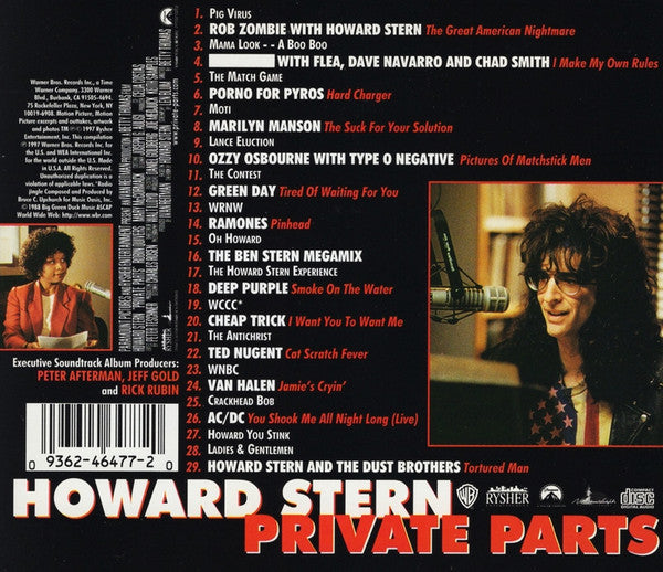 Various : Howard Stern: Private Parts (The Album) (CD, Comp)