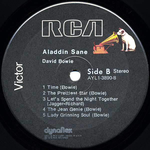 David Bowie : Aladdin Sane (LP, Album, RE)
