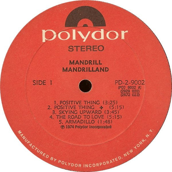 Mandrill : Mandrilland (2xLP, Album, Gat)