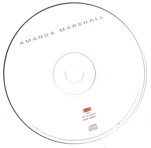 Amanda Marshall : Amanda Marshall (CD, Album, RP)