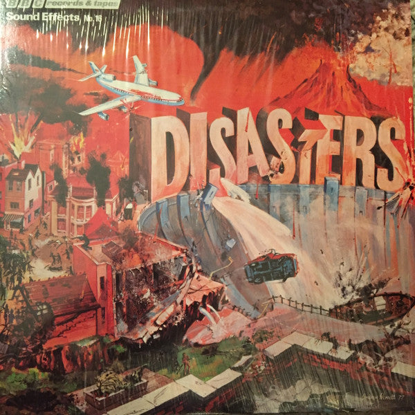 No Artist : Sound Effects - Disasters (LP, Mono)