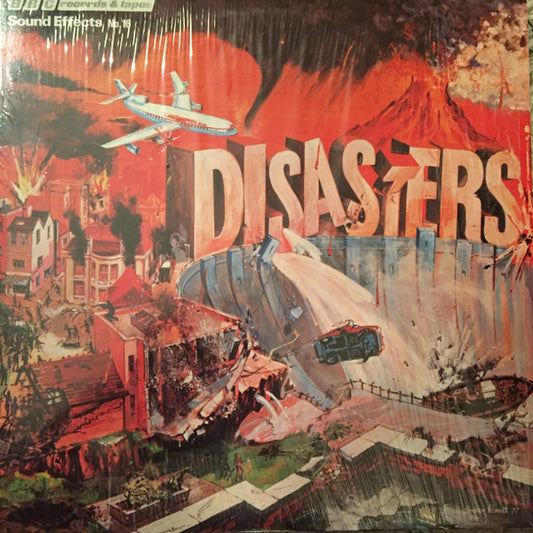 No Artist : Sound Effects - Disasters (LP, Mono)