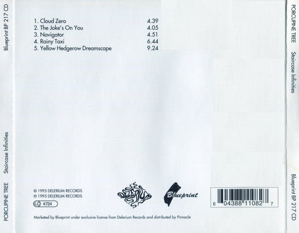 Porcupine Tree : Staircase Infinities (CD, EP)