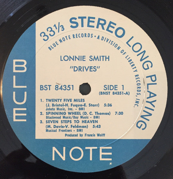 Lonnie Smith : Drives (LP)
