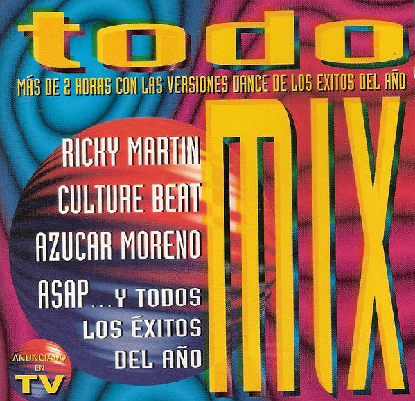 Various : Todo Mix (Más De 2 Horas Con Las Versiones Dance De Los Exitos Del Año) (2xCD, Comp)