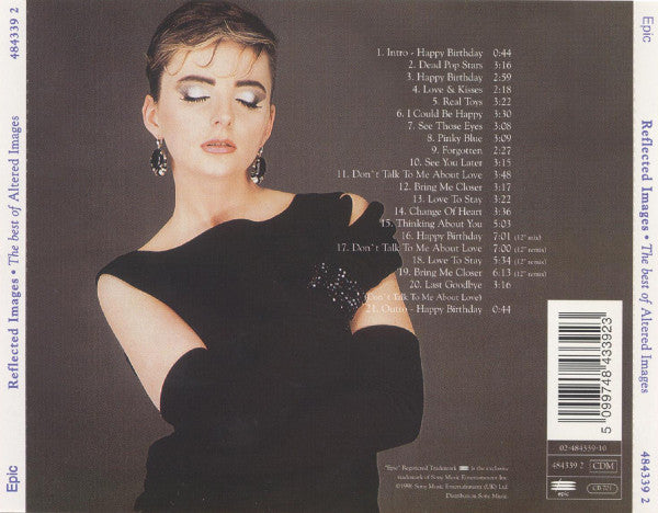 Altered Images : Reflected Images: The Best Of Altered Images (CD, Comp)