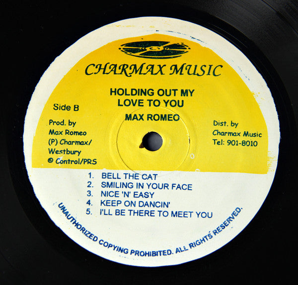 Max Romeo : Holding Out My Love To You (LP, Album, RE)