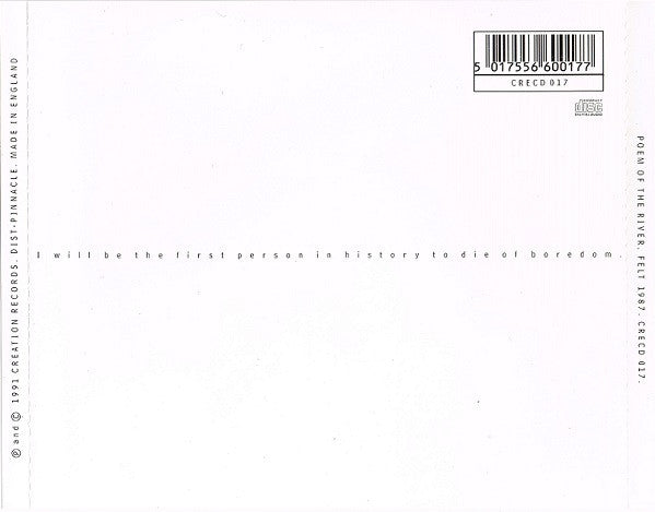 Felt : Poem Of The River (CD, Album, RE)
