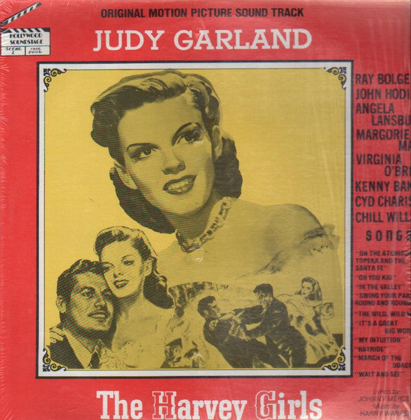 Judy Garland, John Hodiak, Ray Bolger, Angela Lansbury, Virginia O'Brien : The Harvey Girls (Original Motion Picture Sound Track) (LP)