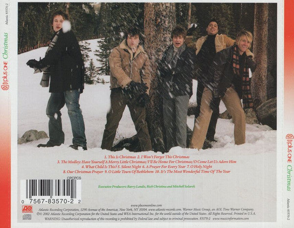 Plus One (2) : Christmas (CD, Album)
