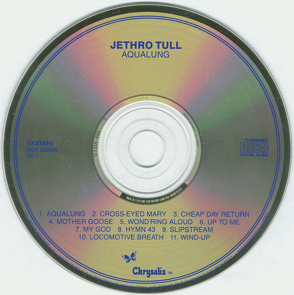 Jethro Tull : Aqualung (CD, Album, RE)