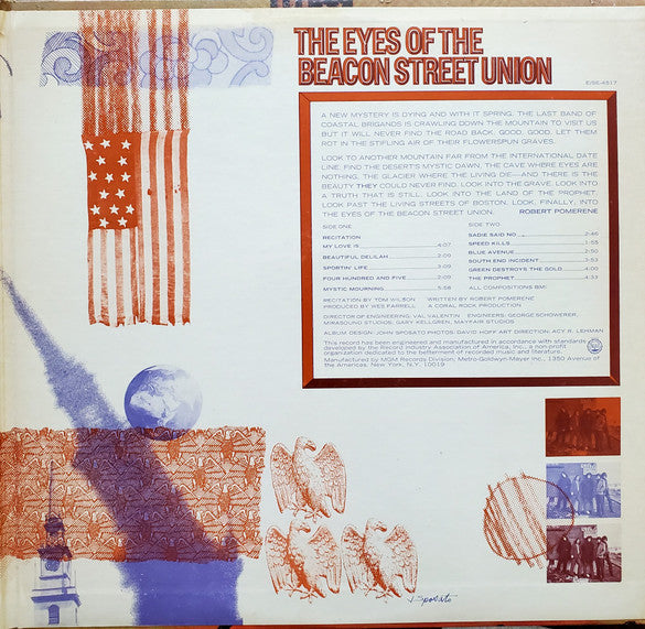 Beacon Street Union : The Eyes Of The Beacon Street Union (LP, Album, Wad)