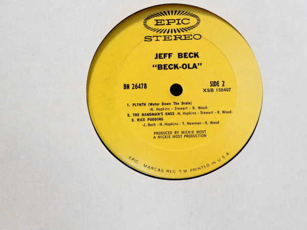 The Jeff Beck Group* : Beck-Ola (LP, Album, Ter)