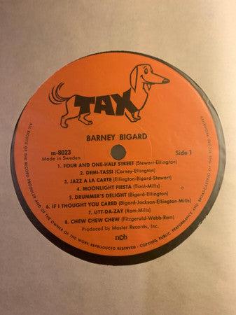 Barney Bigard And His Jazzopaters : Barney Goin' Easy (LP, Comp)