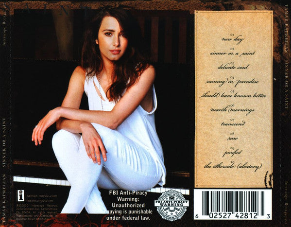 Tamar Kaprelian : Sinner Or A Saint (CD, Album)