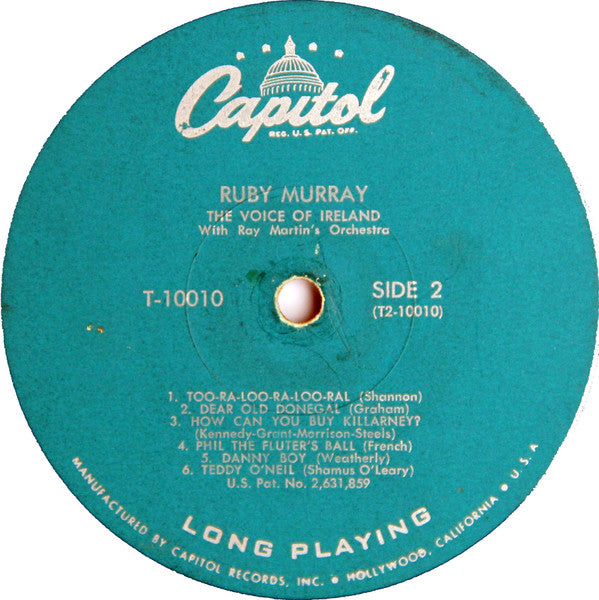 Ruby Murray : The Voice Of Ireland (LP, Album)