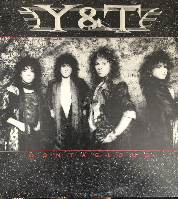 Y & T : Contagious (12", Single, Promo)