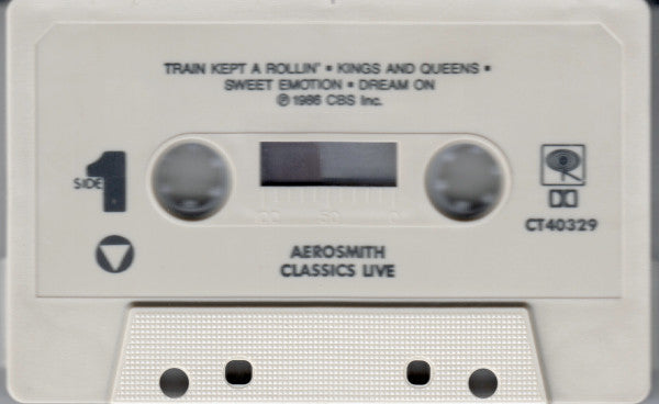Aerosmith : Classics Live (Cass, Album)