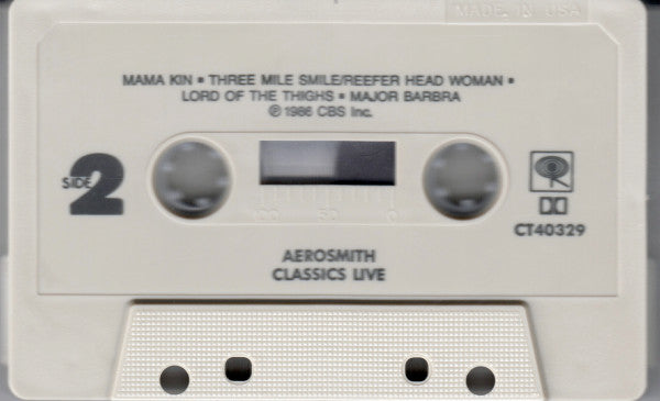 Aerosmith : Classics Live (Cass, Album)