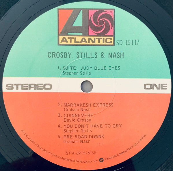 Crosby, Stills & Nash : Crosby, Stills & Nash (LP, Album, Spe)