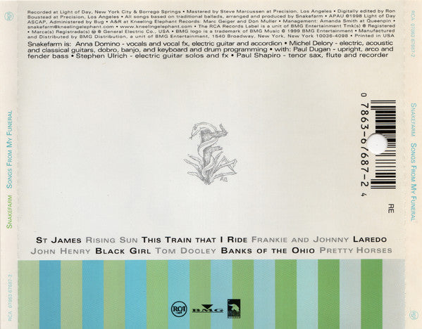Snakefarm : Songs From My Funeral (CD, Album)