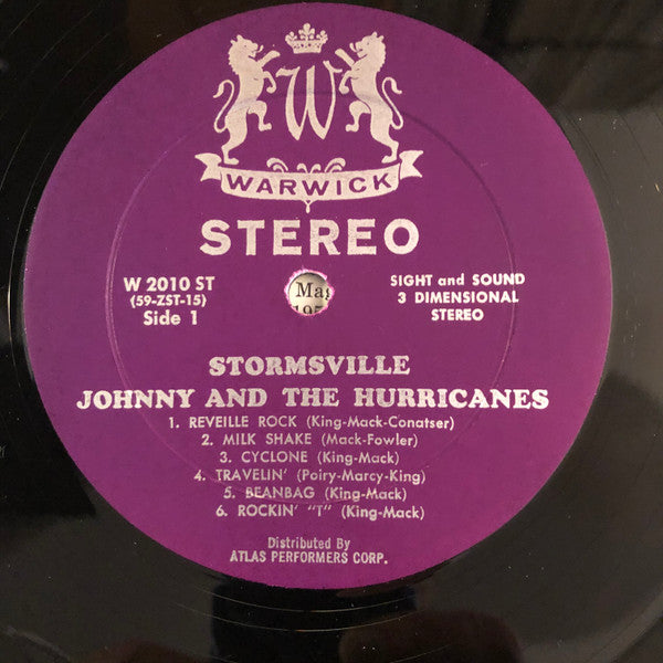 Johnny And The Hurricanes : Stormsville (LP, Album)