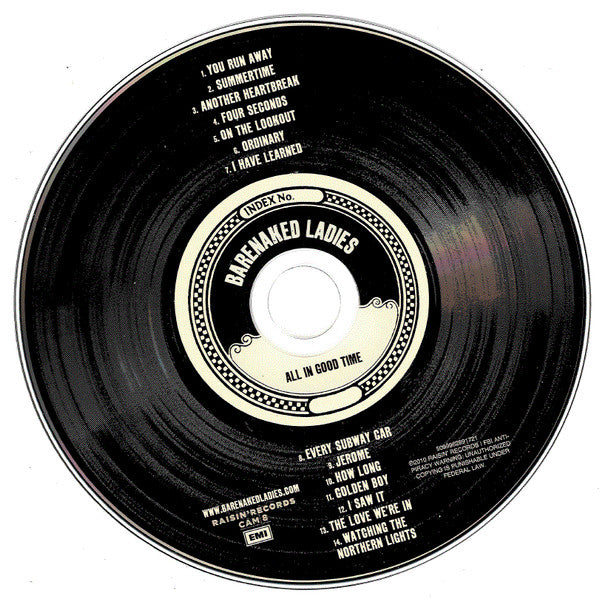 Barenaked Ladies : All In Good Time (CD, Album)