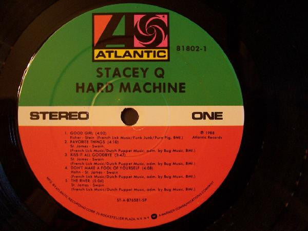 Stacey Q : Hard Machine (LP, Album, SRC)