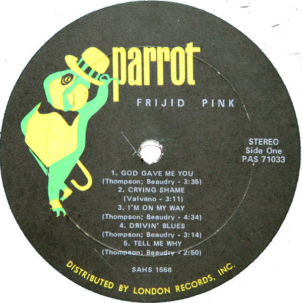 Frijid Pink : Frijid Pink (LP, Album)