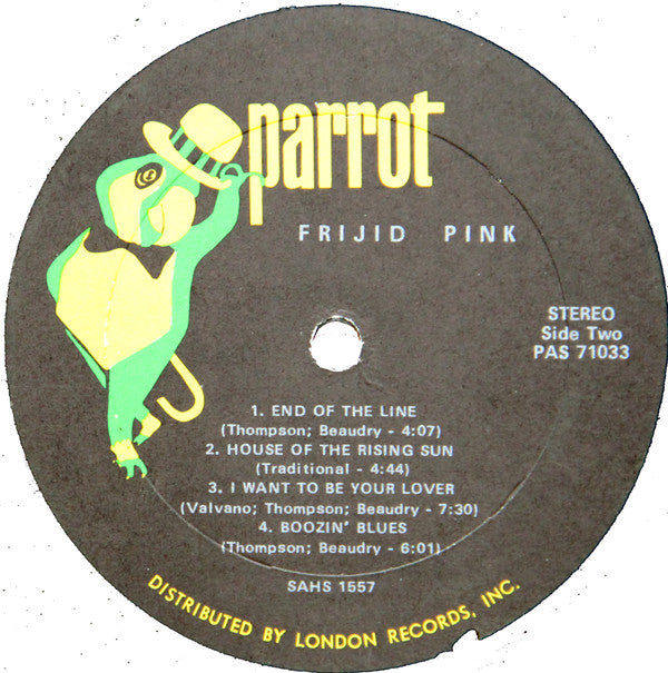 Frijid Pink : Frijid Pink (LP, Album)