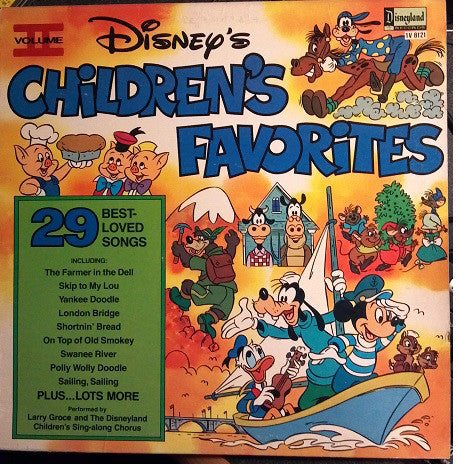 The Disneyland Children's Sing-Along Chorus : Disney's Children's Favorites Volume II (LP, Album, Club)