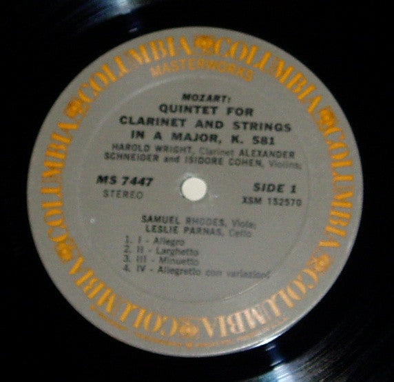Mozart*, Rudolf Serkin : Music From Marlboro / 20th Anniversary. Piano Trio In B-Flat, K. 502; Clarinet Quintet, K. 581 (LP)