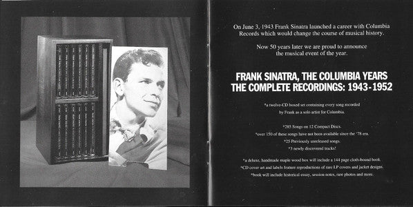 Frank Sinatra : The Complete Frank Sinatra Sampler (CD, Comp, Promo, Smplr)