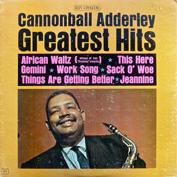 Cannonball Adderley : Greatest Hits (LP, Comp, Mono)