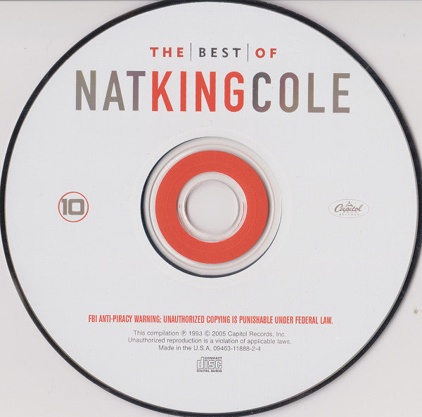Nat King Cole : The Best Of Nat King Cole (CD, Comp, RE)