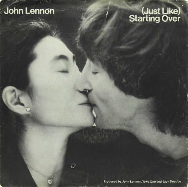 John Lennon : (Just Like) Starting Over (7", Single, Styrene, Ter)