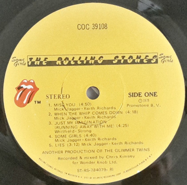 The Rolling Stones : Some Girls (LP, Album, 1st)