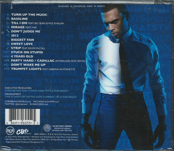 Chris Brown (4) : Fortune (CD, Album)