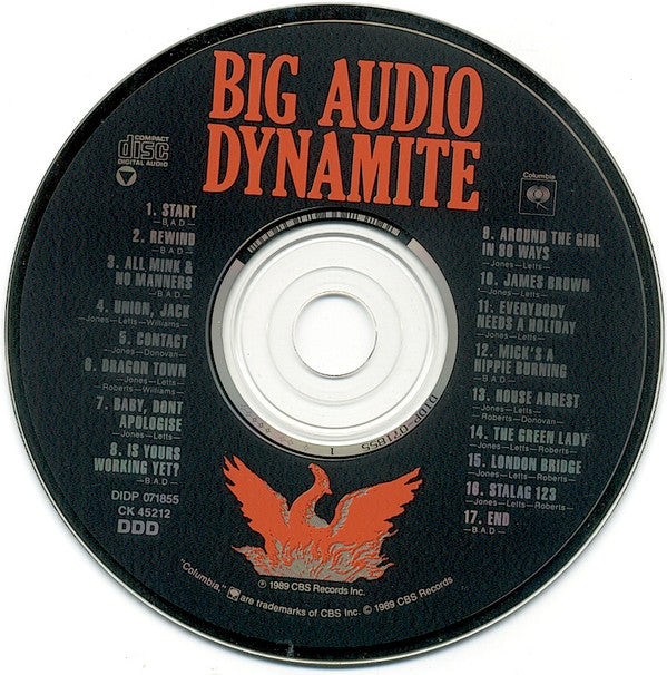 Big Audio Dynamite : Megatop Phoenix (CD, Album)