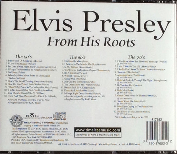 Elvis Presley : From His Roots (3xCD, Comp)