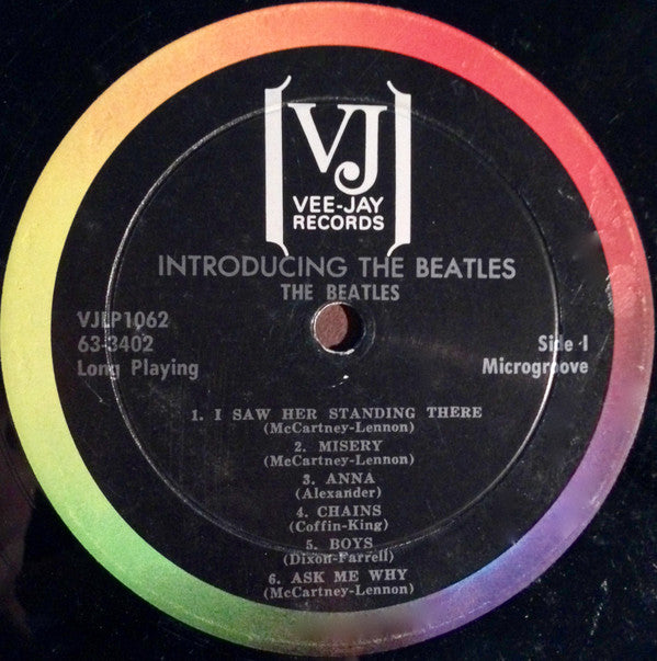 The Beatles : Introducing... The Beatles (LP, Album, Mono, ARP)