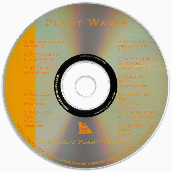 Various : Plant Waves: A Robert Plant Tribute (CD, Comp)