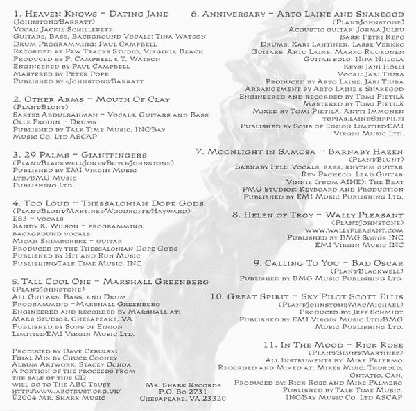 Various : Plant Waves: A Robert Plant Tribute (CD, Comp)