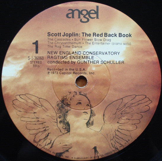 Scott Joplin - The New England Conservatory Ragtime Ensemble Conducted By Gunther Schuller : The Red Back Book (LP, Album, Los)