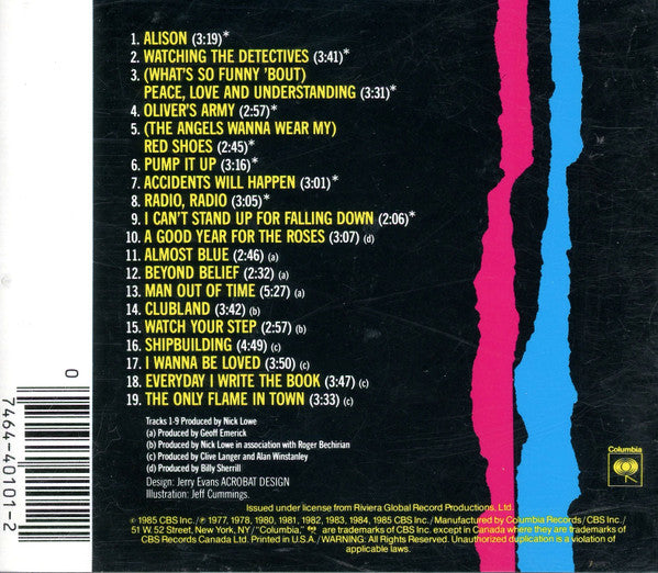 Elvis Costello : The Best Of Elvis Costello And The Attractions (CD, Comp, RE, Pit)